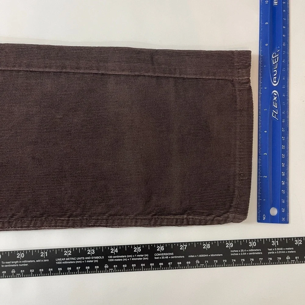 Levis Pants Mens 30x30 Brown 505 Corduroy Pinwale Regular Fit Straight Preppy
